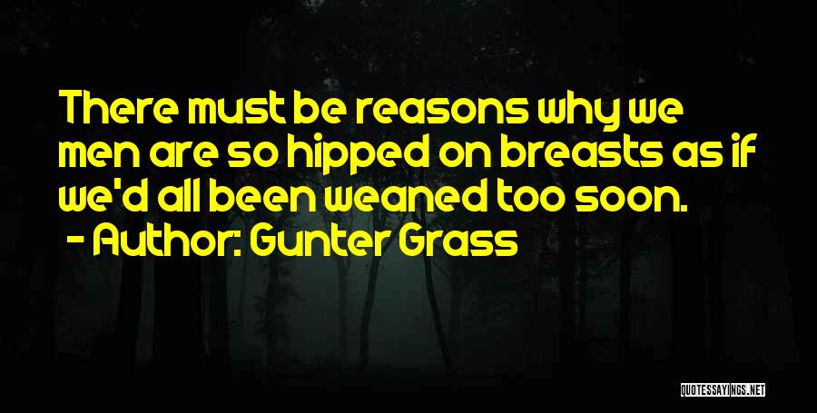 Not Breastfeeding Quotes By Gunter Grass