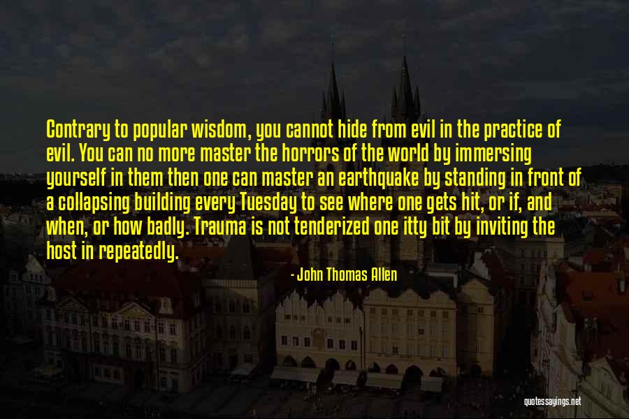 Not By Yourself Quotes By John Thomas Allen Not By Yourself Quotes By John Thomas Allen