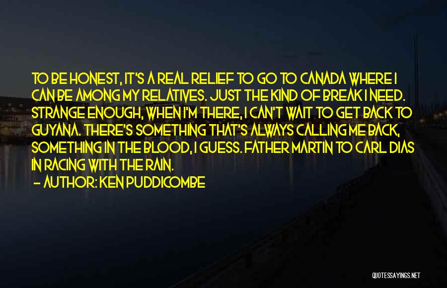 Not Calling Someone Back Quotes By Ken Puddicombe