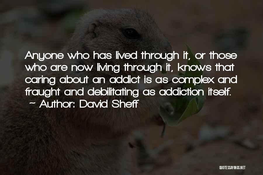 Not Caring About Anyone Quotes By David Sheff