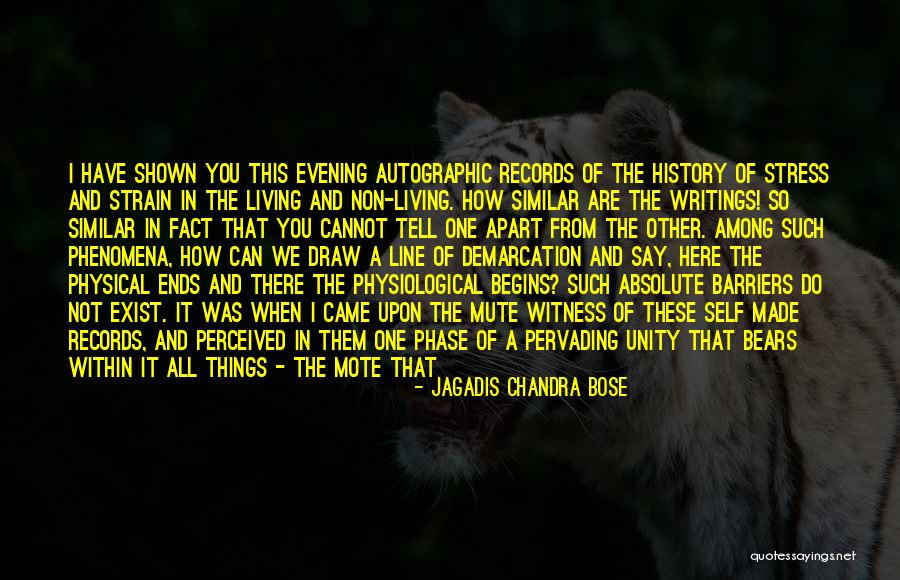 Not Changing Who You Are Quotes By Jagadis Chandra Bose Not Changing Who You Are Quotes By Jagadis Chandra Bose