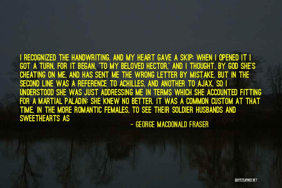 Not Cheating Quotes By George MacDonald Fraser