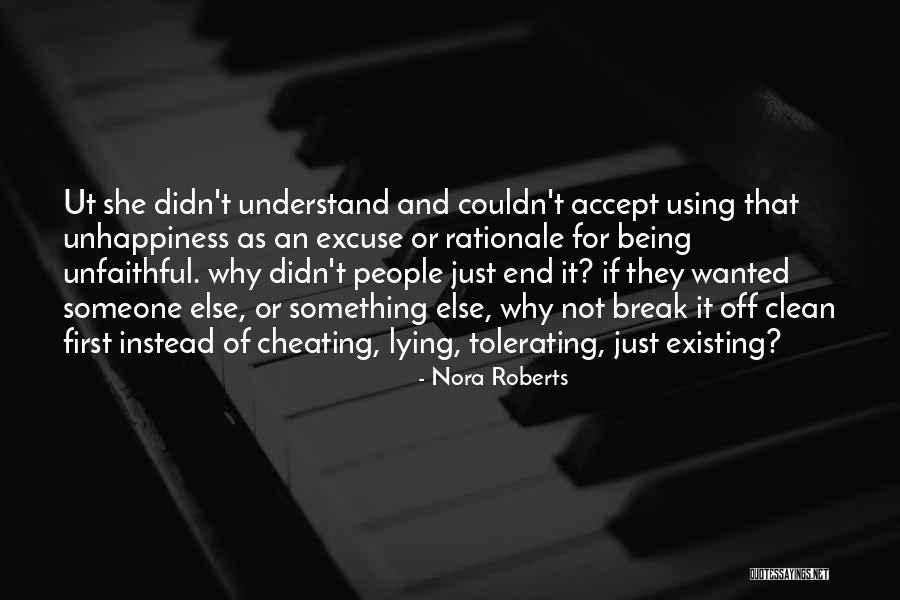 Not Cheating Quotes By Nora Roberts