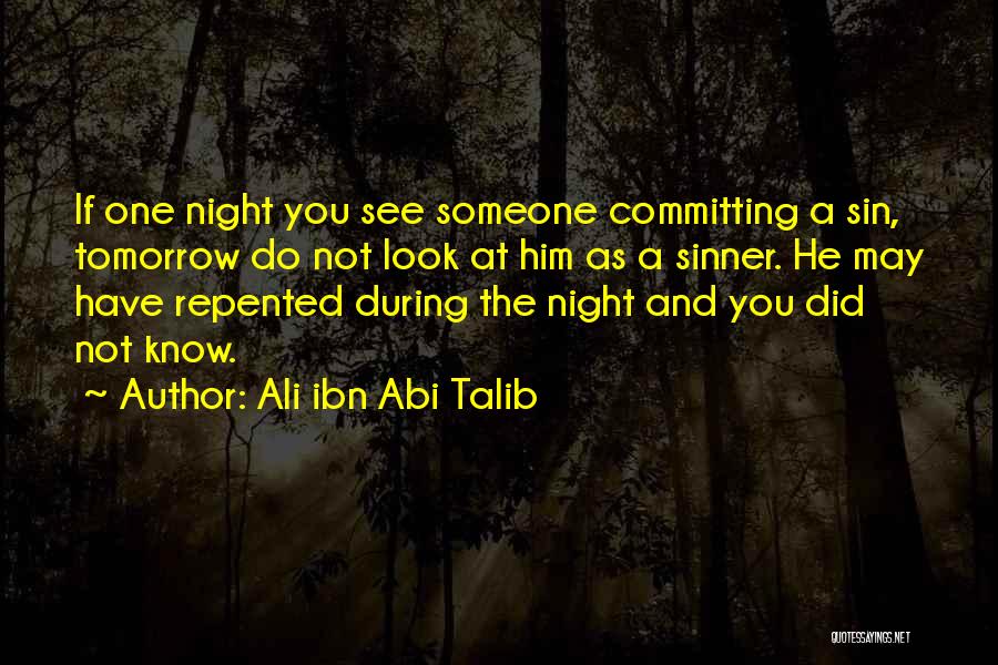 Not Committing Quotes By Ali Ibn Abi Talib