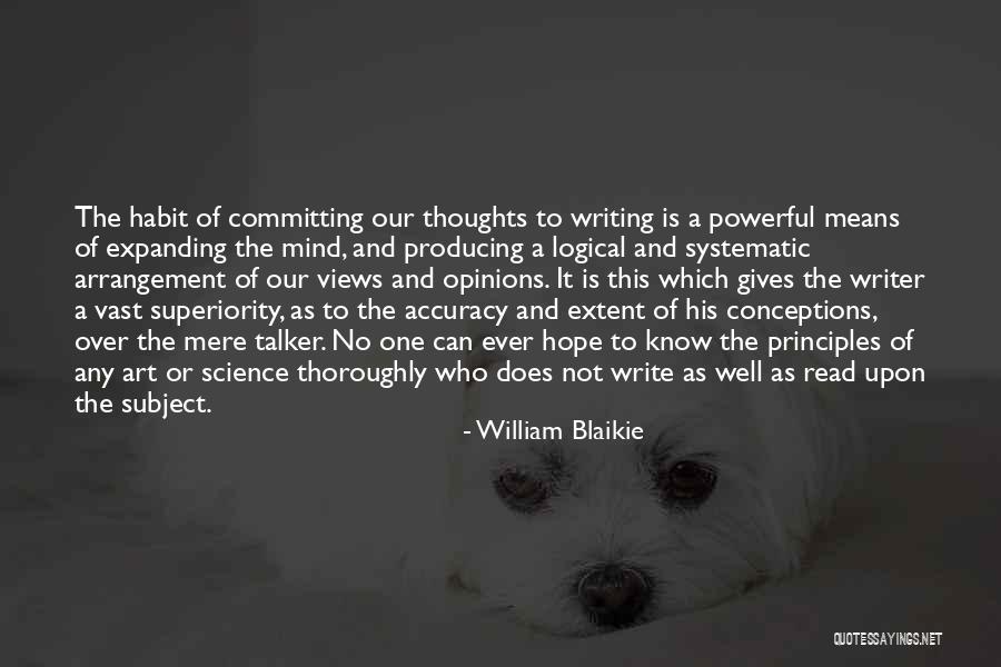 Not Committing Quotes By William Blaikie