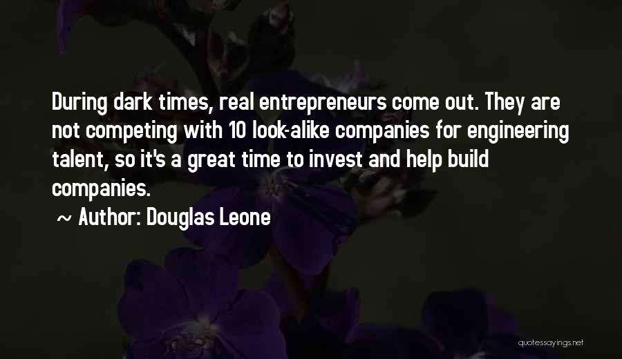 Not Competing Quotes By Douglas Leone