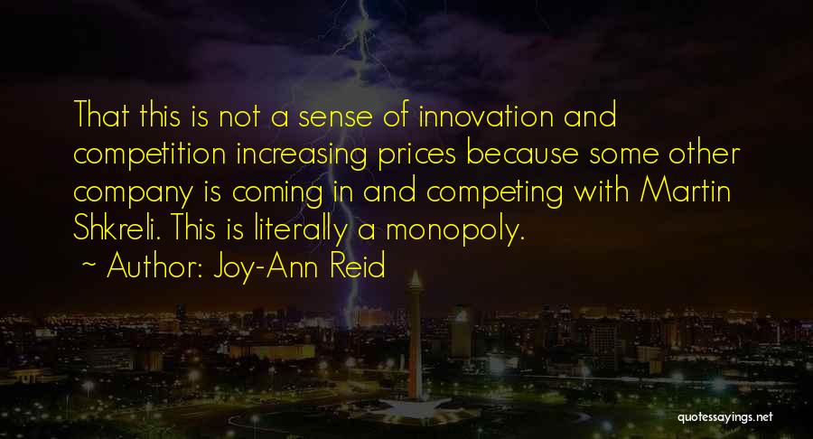 Not Competing Quotes By Joy-Ann Reid