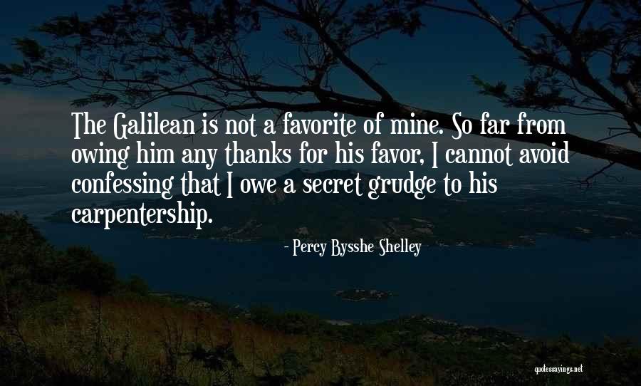 Not Confessing Quotes By Percy Bysshe Shelley