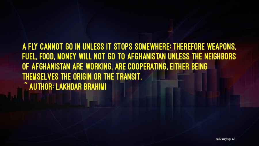 Not Cooperating Quotes By Lakhdar Brahimi