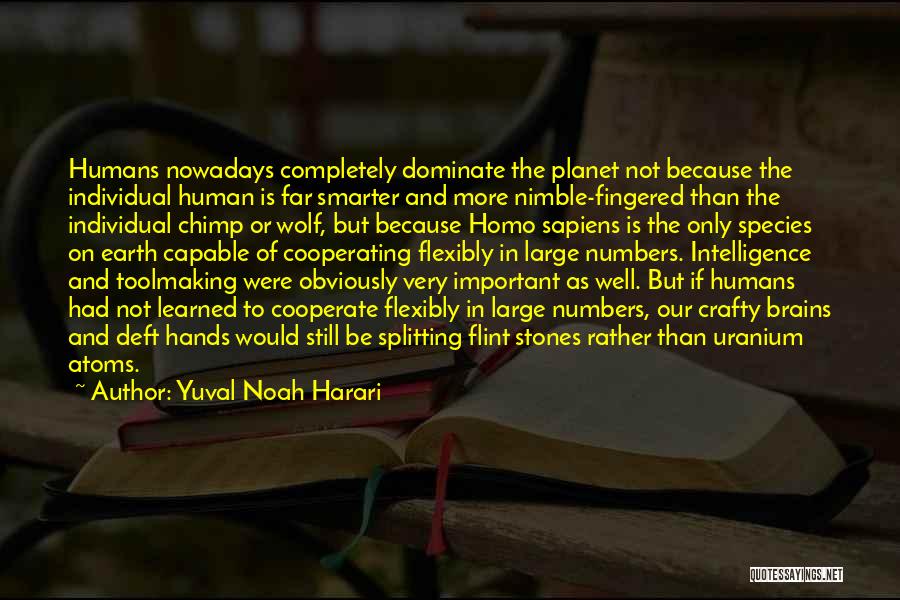Not Cooperating Quotes By Yuval Noah Harari