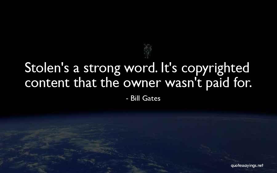 Not Copyrighted Quotes By Bill Gates Not Copyrighted Quotes By Bill Gates