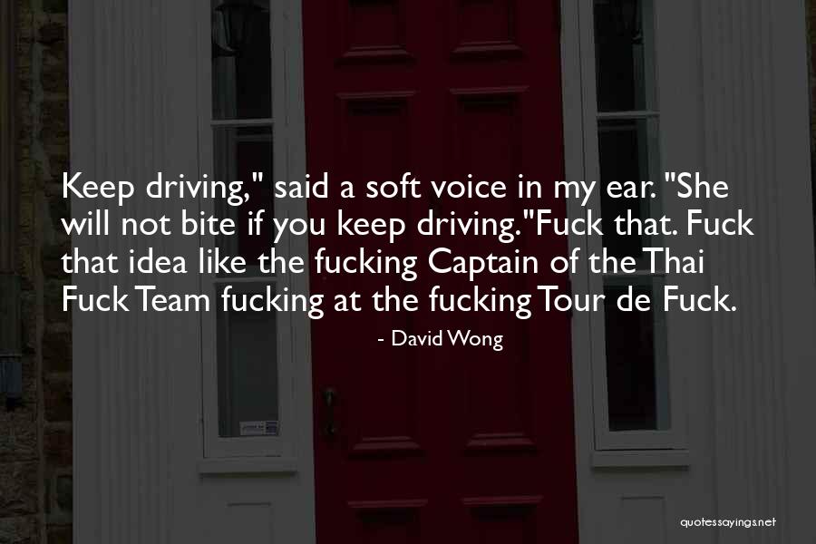 Not Cursing Quotes By David Wong