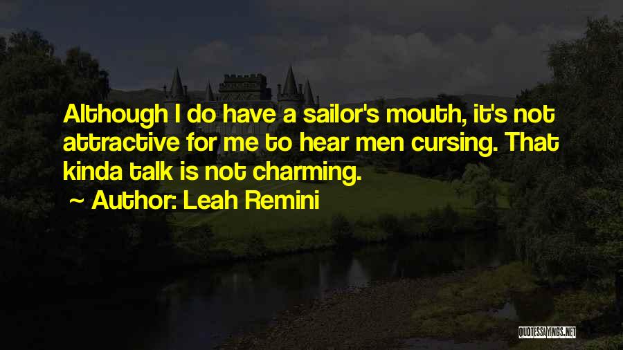 Not Cursing Quotes By Leah Remini