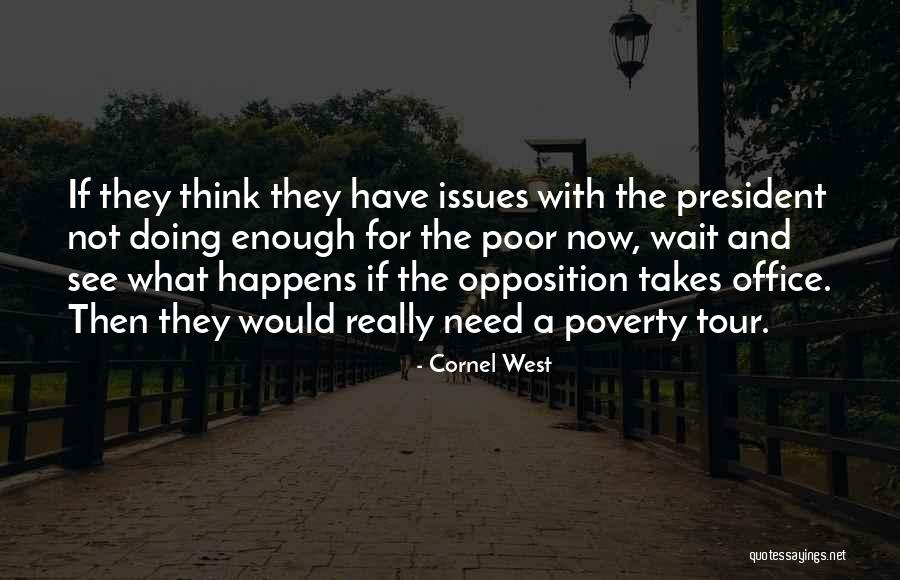 Not Doing Enough Quotes By Cornel West