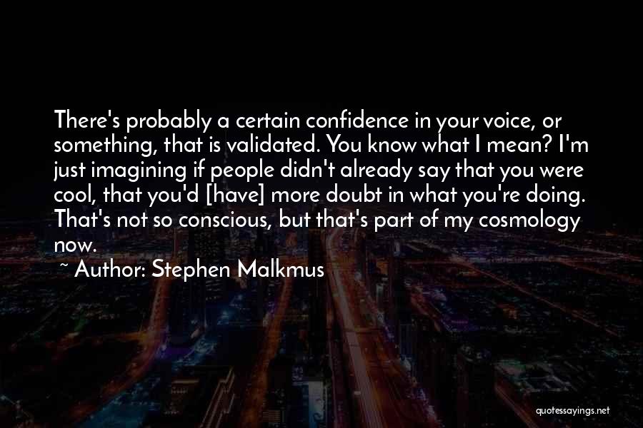 Not Doing What You Say Quotes By Stephen Malkmus