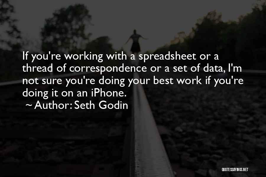 Not Doing Your Best Quotes By Seth Godin