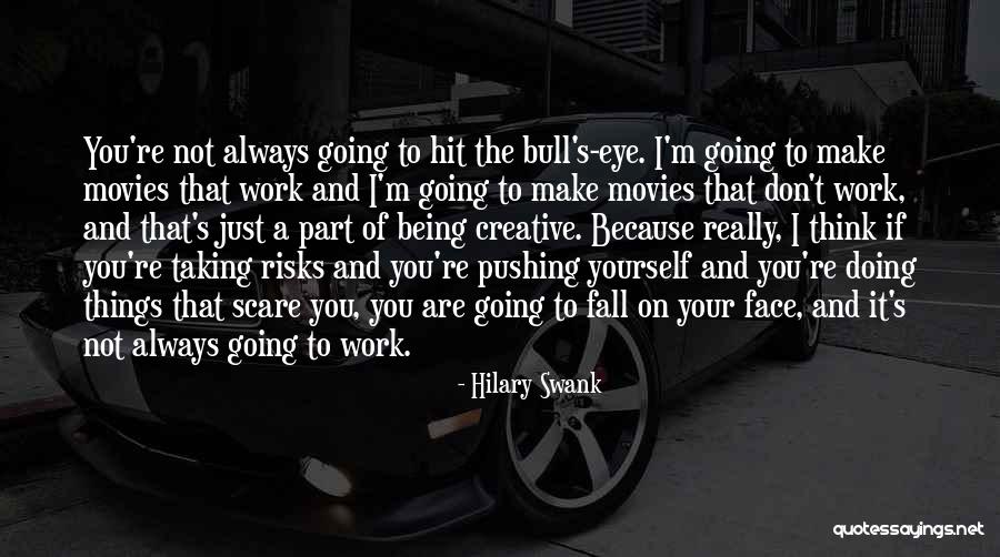 Not Doing Your Part Quotes By Hilary Swank Not Doing Your Part Quotes By Hilary Swank