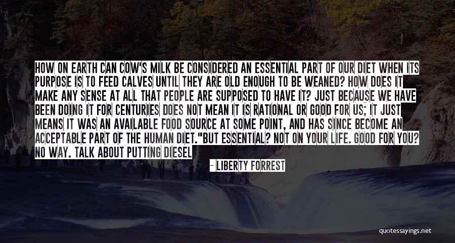 Not Doing Your Part Quotes By Liberty Forrest