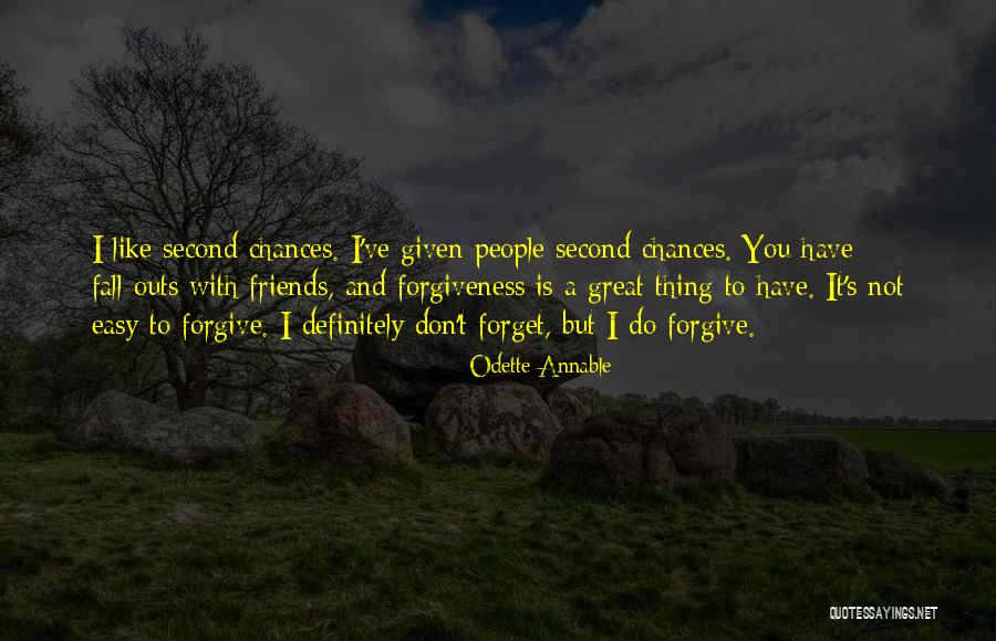 Not Easy To Forget Quotes By Odette Annable