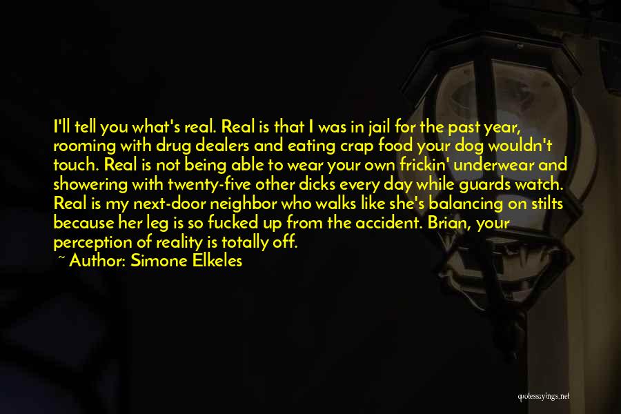 Not Eating Food Quotes By Simone Elkeles