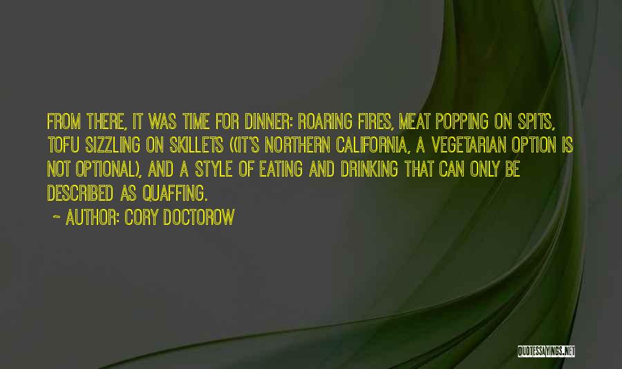 Not Eating Meat Quotes By Cory Doctorow