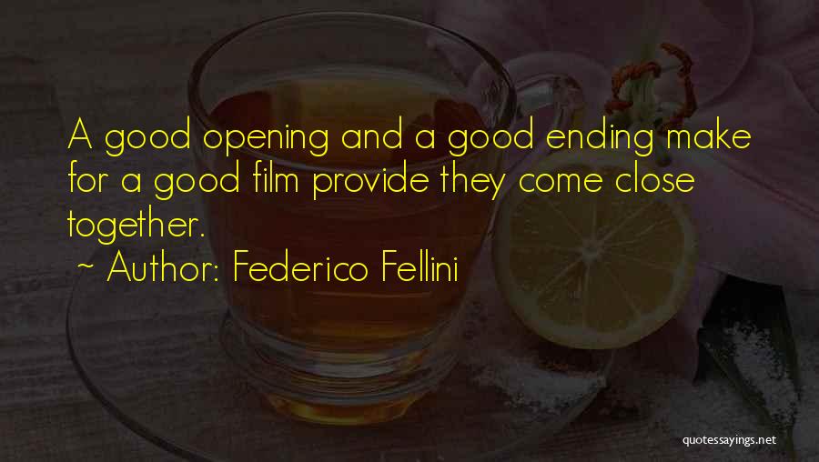 Not Ending Up Together Quotes By Federico Fellini