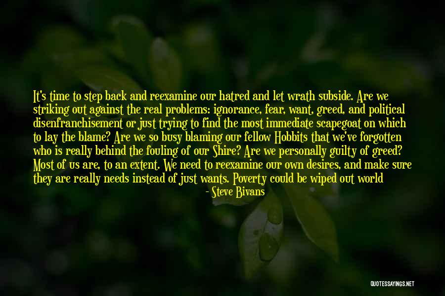 Not Enough Anymore Quotes By Steve Bivans Not Enough Anymore Quotes By Steve Bivans
