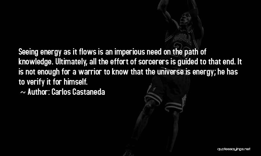 Not Enough Effort Quotes By Carlos Castaneda