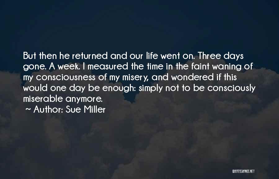 Not Enough Time In The Day Quotes By Sue Miller