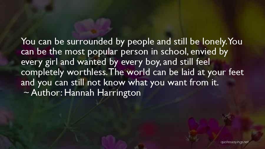 Not Every Girl Quotes By Hannah Harrington