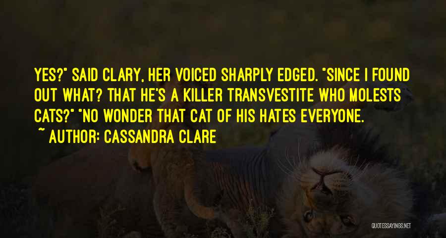 Not Everyone Hates You Quotes By Cassandra Clare