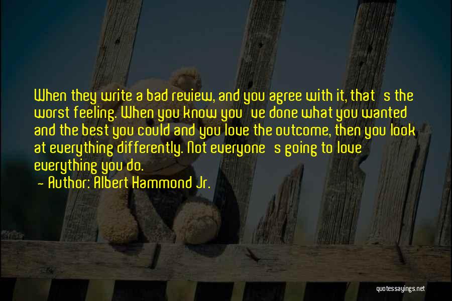 Not Everyone Will Agree Quotes By Albert Hammond Jr.