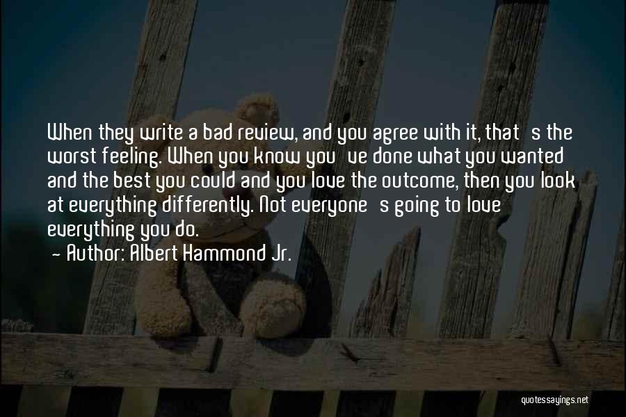 Not Everyone Will Agree With You Quotes By Albert Hammond Jr.
