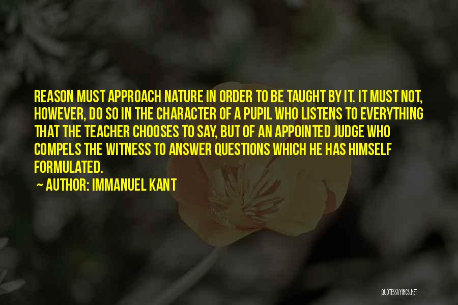 Not Everything Has A Reason Quotes By Immanuel Kant