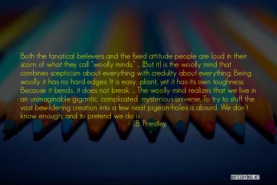 Not Everything Is Easy Quotes By J.B. Priestley