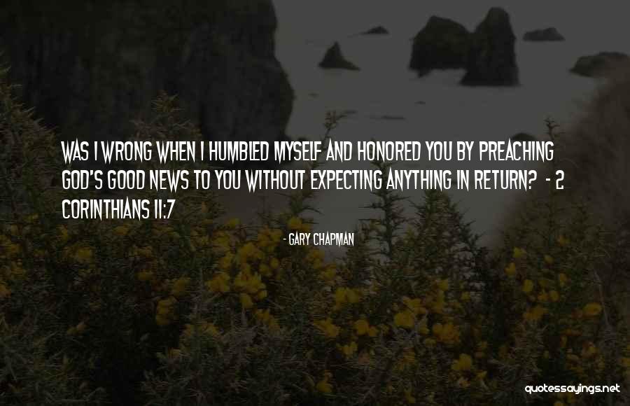 Not Expecting Something In Return Quotes By Gary Chapman Not Expecting Something In Return Quotes By Gary Chapman