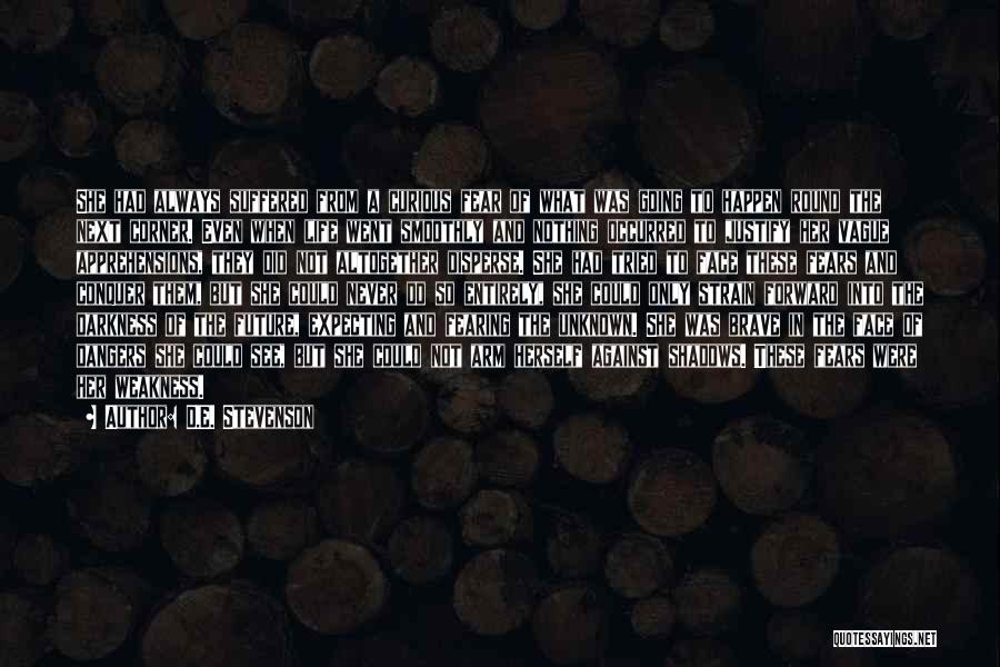 Not Expecting Things From Others Quotes By D.E. Stevenson