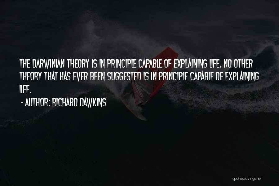 Not Explaining Yourself Quotes By Richard Dawkins