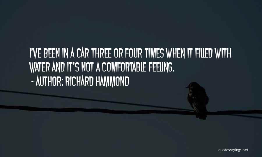 Not Feeling Comfortable Quotes By Richard Hammond