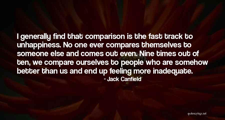 Not Feeling Inadequate Quotes By Jack Canfield Not Feeling Inadequate Quotes By Jack Canfield