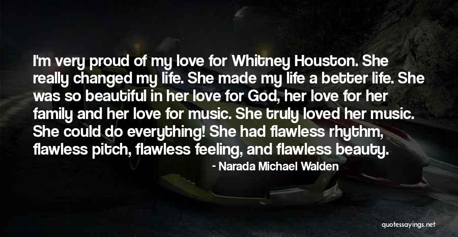 Not Feeling Loved By Family Quotes By Narada Michael Walden