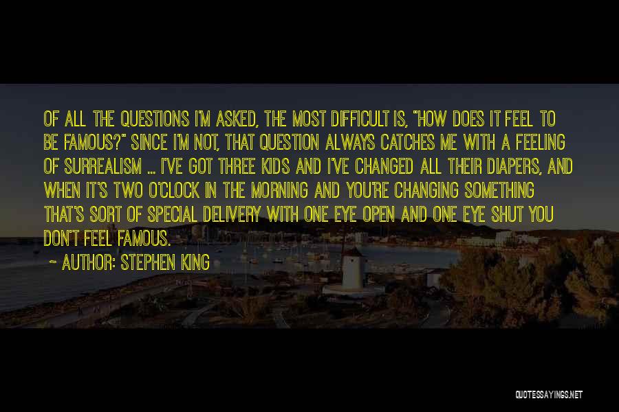 Not Feeling Special Quotes By Stephen King