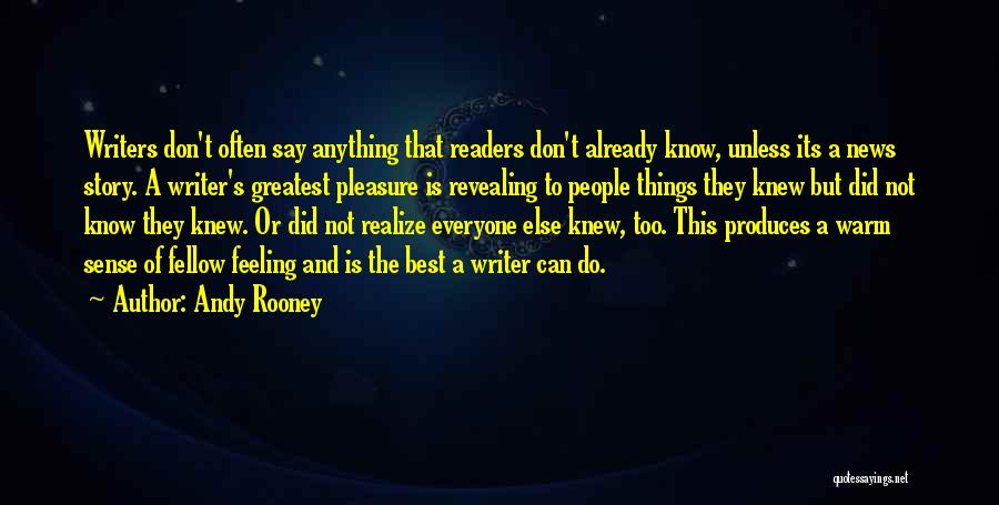 Not Feeling The Best Quotes By Andy Rooney