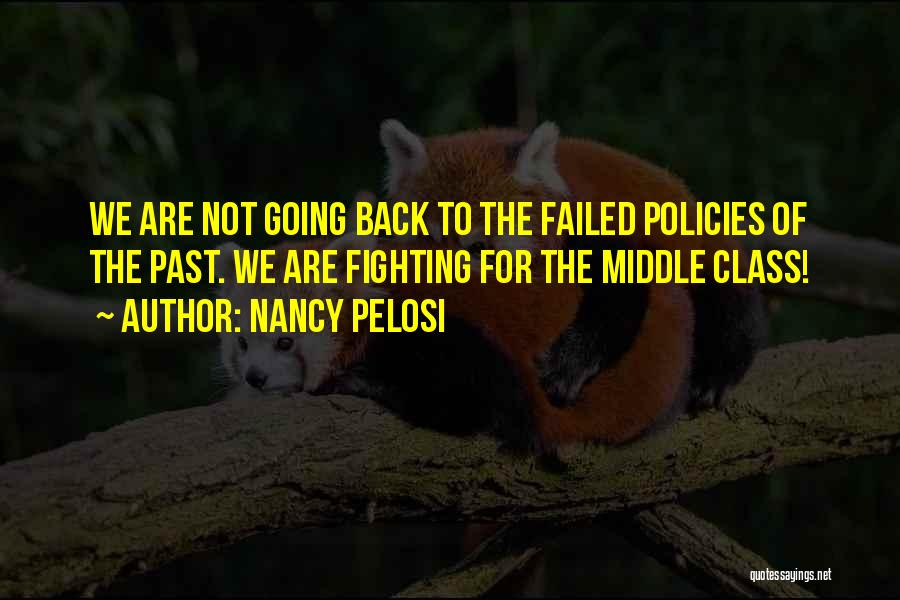 Not Fighting Back Quotes By Nancy Pelosi