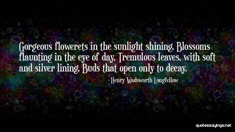 Not Flaunting Quotes By Henry Wadsworth Longfellow