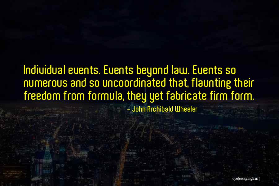 Not Flaunting Quotes By John Archibald Wheeler Not Flaunting Quotes By John Archibald Wheeler