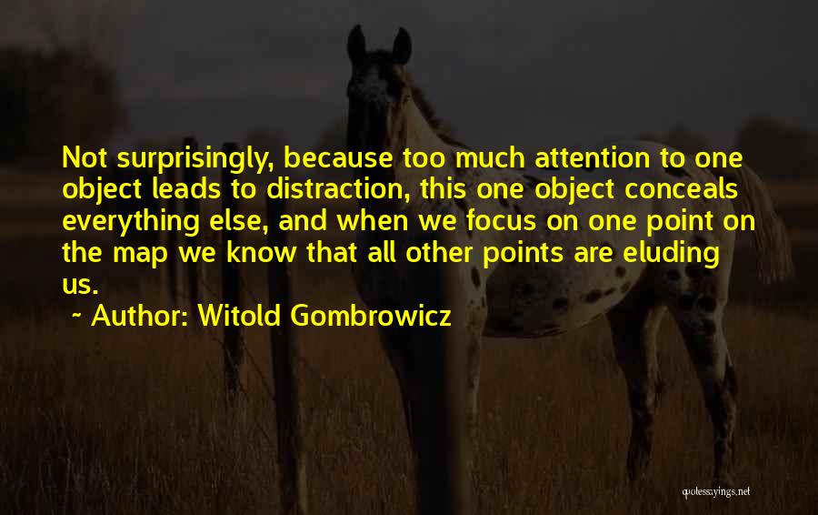 Not Focus Quotes By Witold Gombrowicz