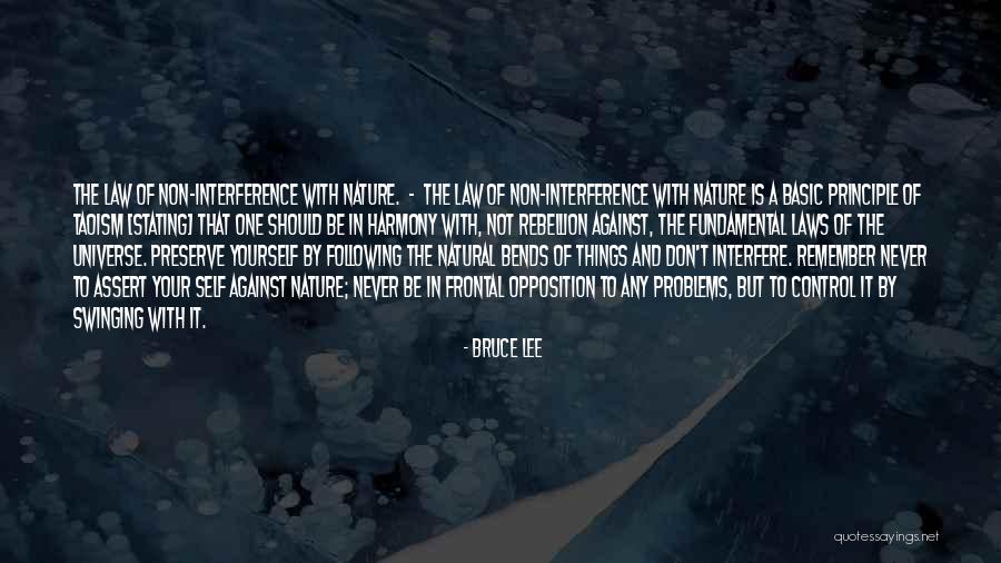 Not Following The Law Quotes By Bruce Lee Not Following The Law Quotes By Bruce Lee