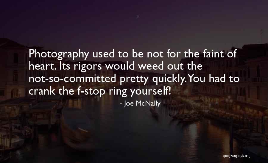 Not For The Faint Of Heart Quotes By Joe McNally Not For The Faint Of Heart Quotes By Joe McNally