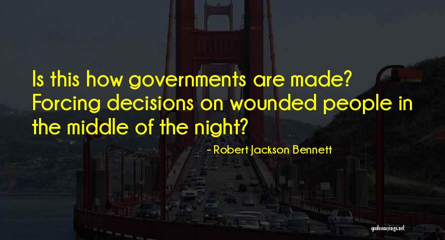 Not Forcing Things Quotes By Robert Jackson Bennett Not Forcing Things Quotes By Robert Jackson Bennett